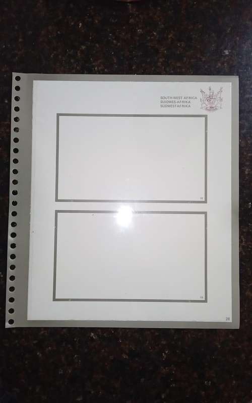 100 mixed Blank Album SWA pages for FDC and stamps