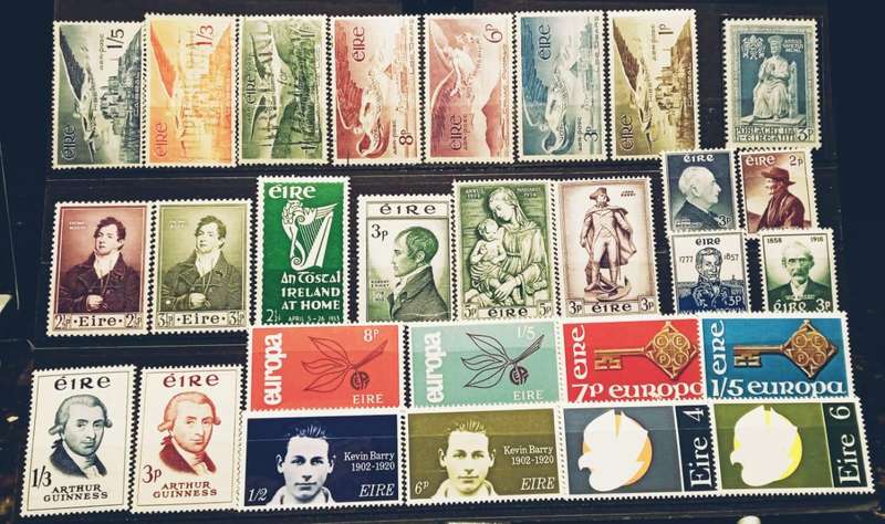 Great Collection of Irish stamp cv £500