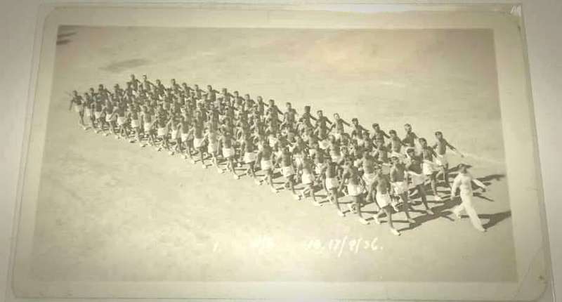 Small original black-and-white photograph dated 1617 September 1936