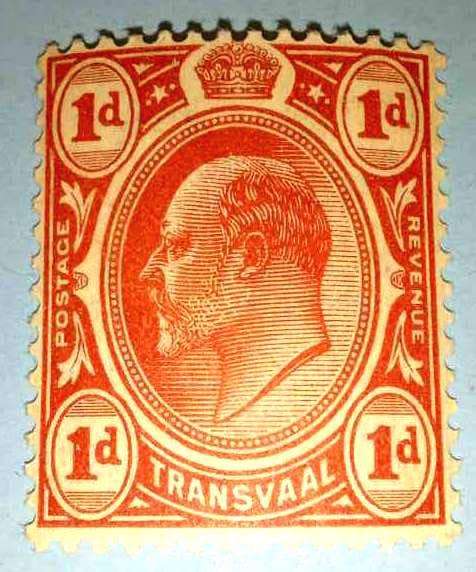 Transvaal stamps SACC 279-282, 1905