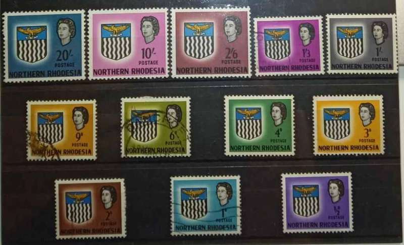 Northern Rhodesia Stamps Queen Elizabeth II 1963