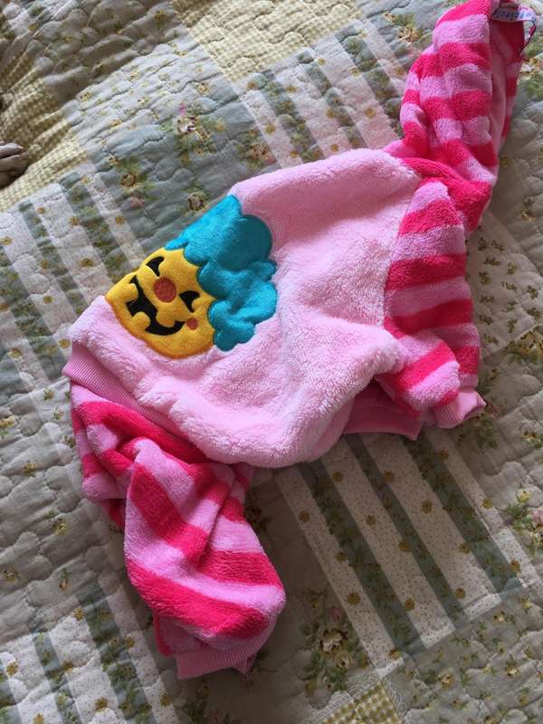 SUPER SOFT MEDIUM DOGGY JACKET WITH HOODY