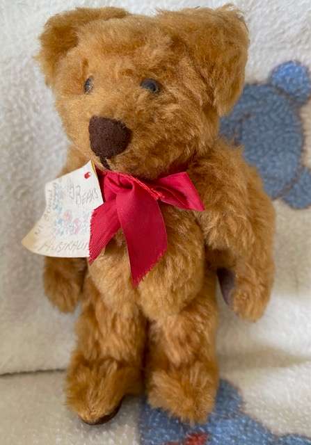 VINTAGE SOFT LITTLE JOINTED BEAR