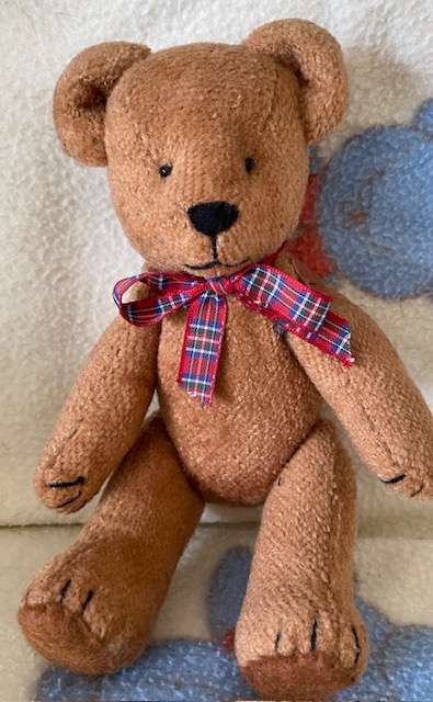 VINTAGE SOFT LITTLE JOINTED BEAR