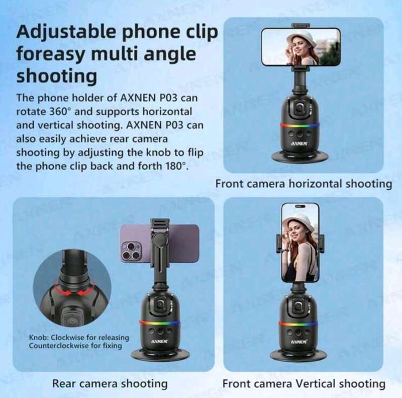 Axnen PO3 face tracking gimbal