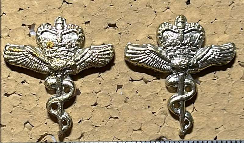 Rhodesian Air Force - SET RRAF QC DOCTORS COLLARS