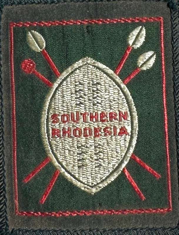 Rhodesian Boy Scouts - SOUTHERN RHODESIA SHIRT BADGE VARIANT