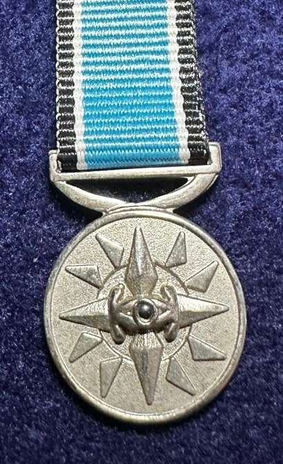 South African National Intelligence Agency - Star of Honour Medal - Miniature (RARE)