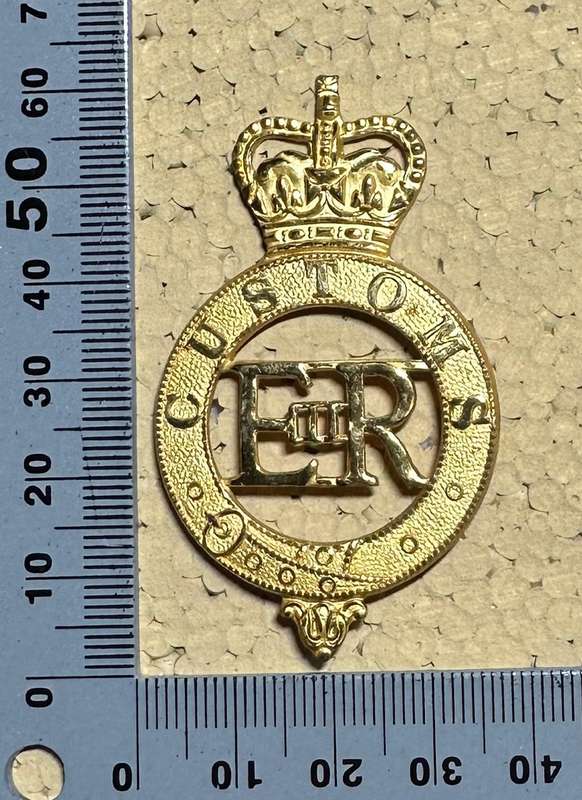 Rhodesian & Nyasaland - CUSTOMS - CUSTOMS CAP BADGES