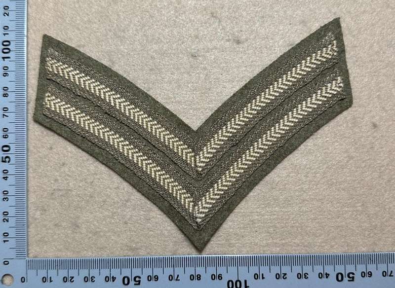 Rhodesian Forces - CORPORAL RANK WITH PRESS STUDS ON BACK
