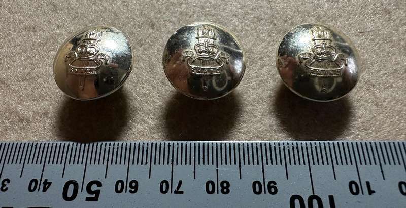 Rhodesian Educational Corps - 3 Medium Buttons - by DOWLER of Birmingham
