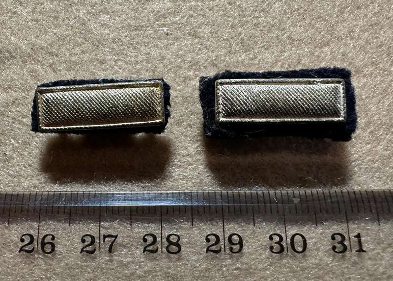 Rhodesian ST JOHNS - RANK BARS ON CLOTH BACKING
