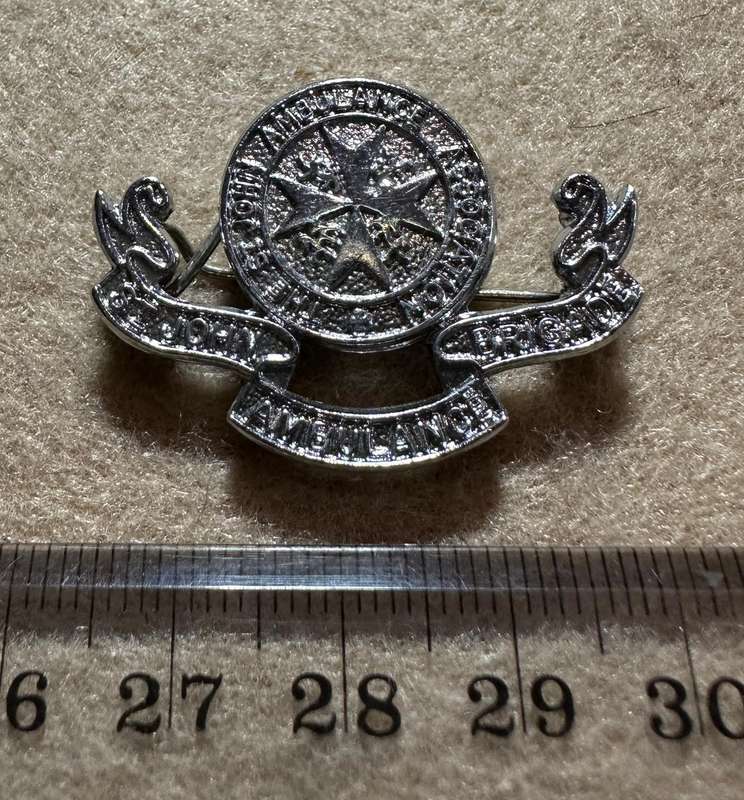 Rhodesian ST JOHNS - BROOCHE, Registered at St Johns Gate, London
