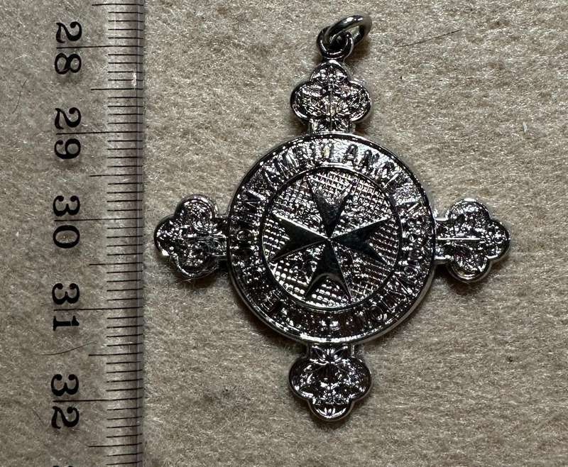 Rhodesian ST JOHNS - PENDANT, Registered at St Johns Gate, London
