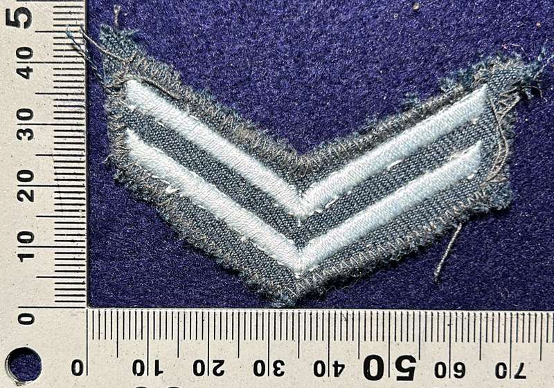 Rhodesian Air Force - RHAF CPL STRIPES BLUES