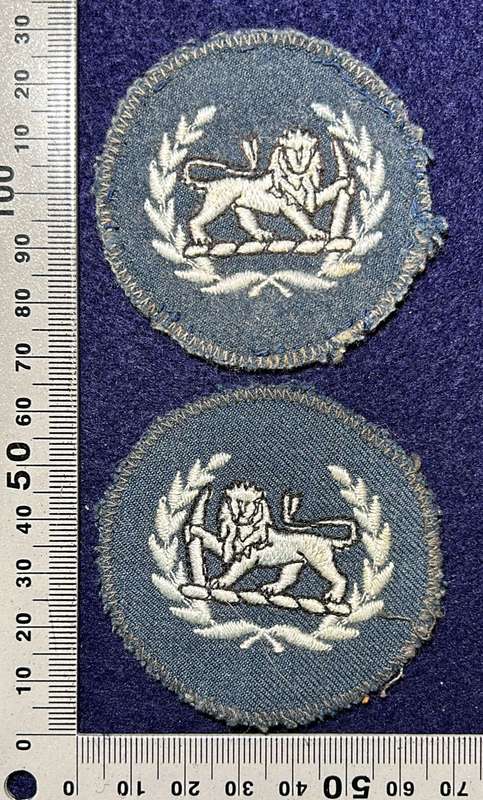 Rhodesian Air Force - RHAF SETS WO CLASS II SLEEVE DRESS BLUES 1970 to 1980