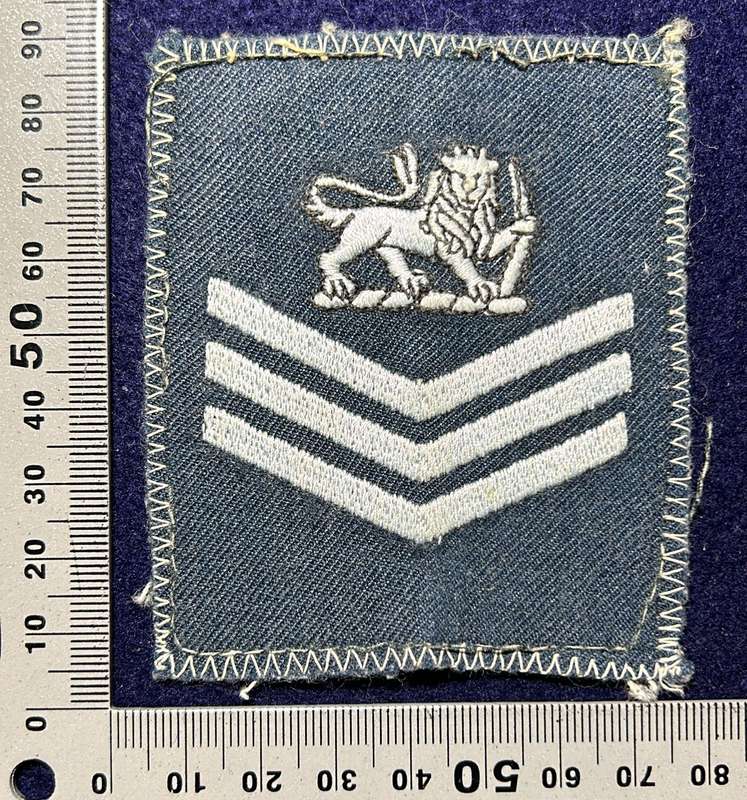 Rhodesian Air Force - RHAF SETS FLT SGT SLEEVE DRESS BLUES