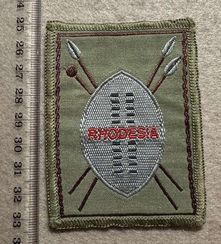 Rhodesian Boy Scouts - RHODESIA SHIRT BADGE VARIANT