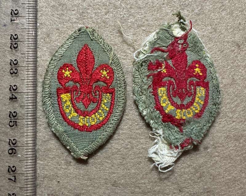 Rhodesian Boy Scouts - VARIED PROFICIENCY CLOTH BADGES - 2 badges