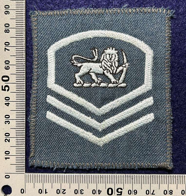 Rhodesian Air Force - RHAF SETS MASTER SGT SLEEVE DRESS BLUES