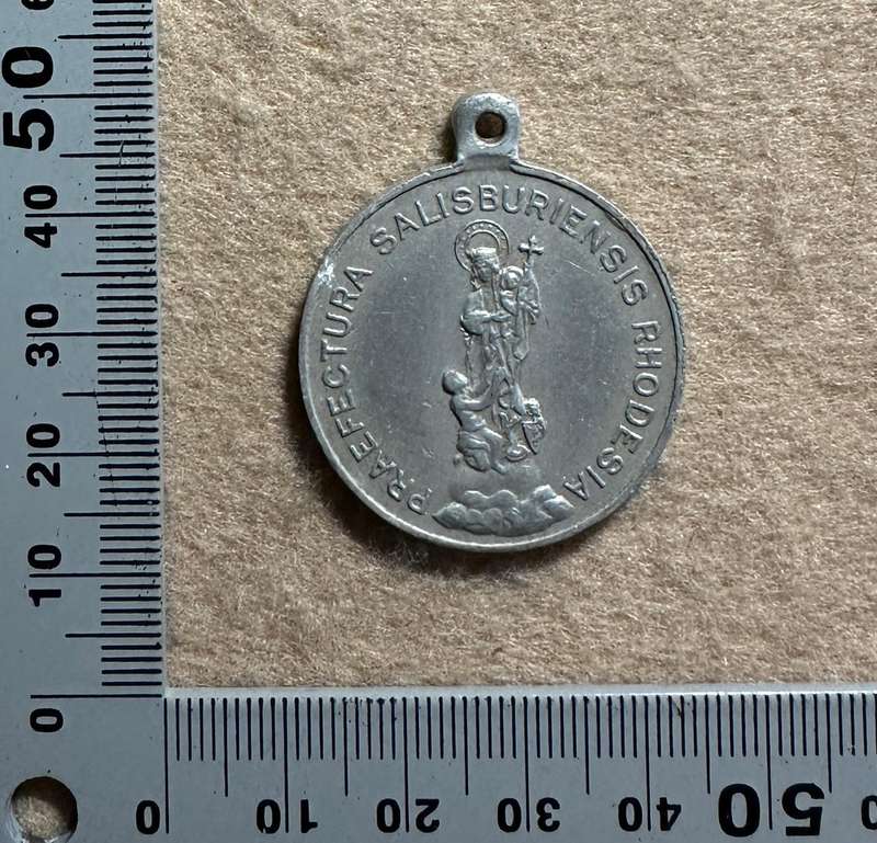 PRAEFECTURA SALISBURIENSIS RHODESIA MEDALION