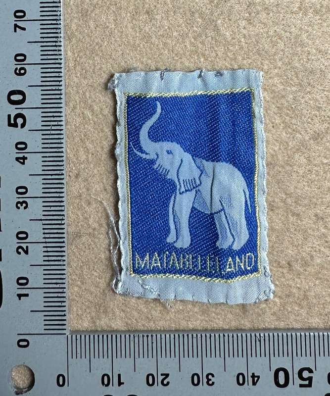 Rhodesian Boy Scouts - MATABELELAND SHIRT BADGE VARIANT