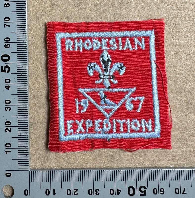 Rhodesian Boy Scouts - 1967 RHODESIAN EXPEDITION