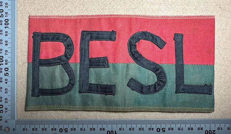 Rhodesia BRITISH EMPIRE SERVICE LEAGUE - BESL ARM BAND