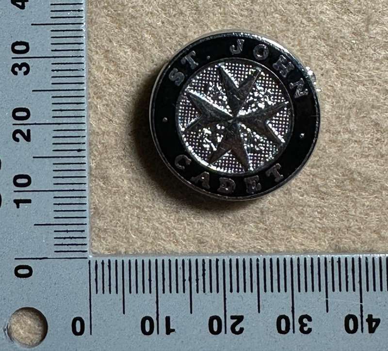 Rhodesian ST JOHNS CADET - BROOCHES, MADE IN ENGLAND