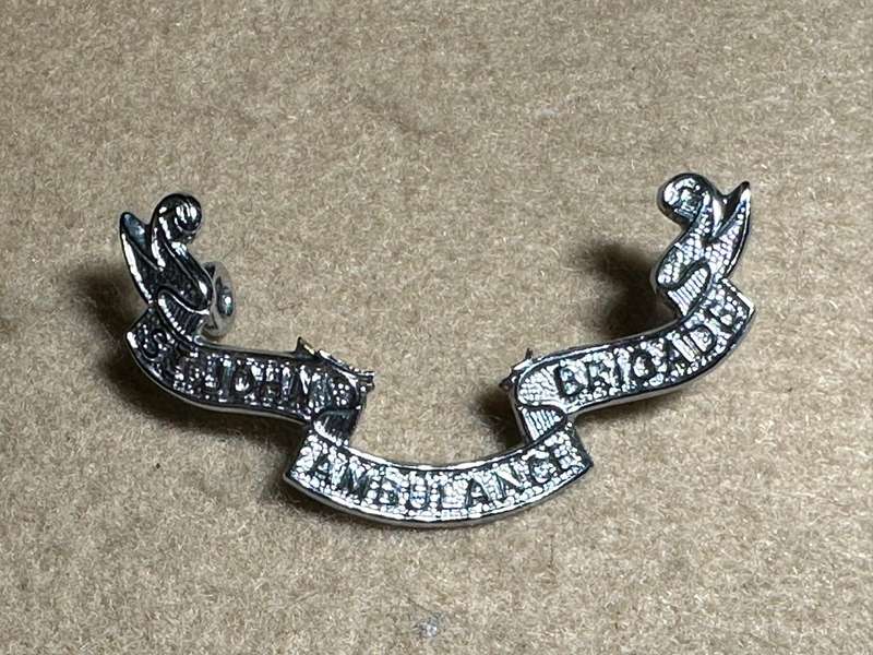 Rhodesian ST JOHNS - AMBULANCE SCROLLS COLLARS