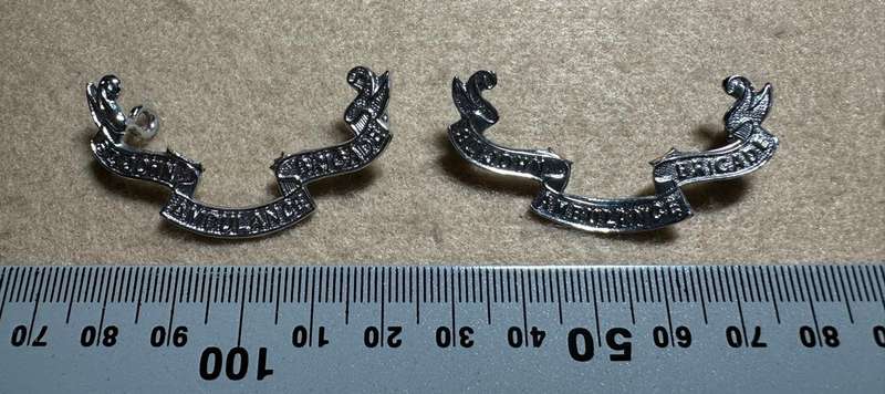 Rhodesian ST JOHNS - AMBULANCE SCROLLS COLLARS