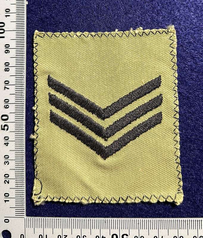 Rhodesian Air Force - RHAF ON KHAKI SGT