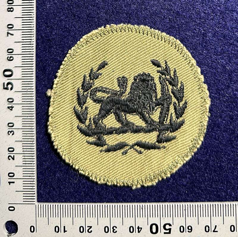 Rhodesian Air Force - RHAF ON KHAKI WO CLASS II
