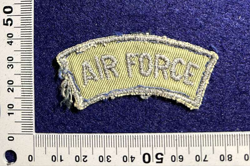 Rhodesian Air Force - SET BLACK RHODESIA ON GREEN TITLE