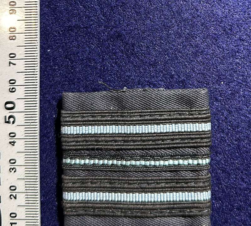 Rhodesian Air Force - SQD LEADER BLUES SLIP ONS VARIANTS