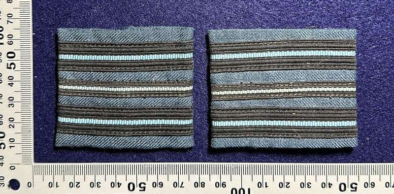 Rhodesian Air Force - SET SQD LEADER BLUES SLIP ONS VARIANTS