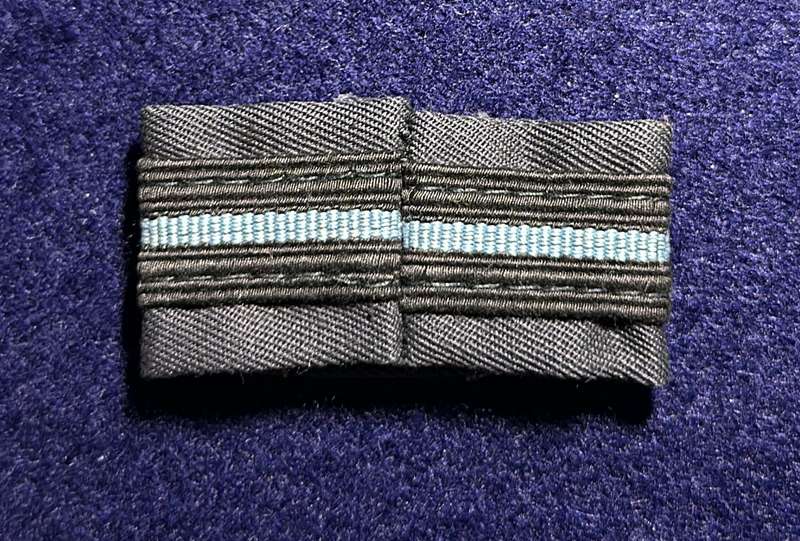 Rhodesian Air Force - SINGLE AIR LT BLUES SLIP ONS VARIANT