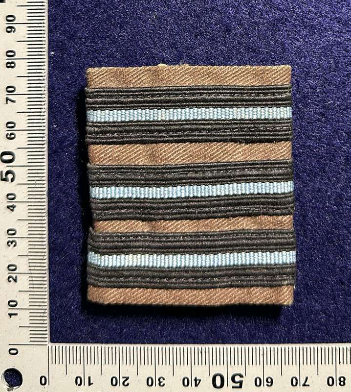 Rhodesia Air Force - WING COMMANDER SLIP ONS OPERATIONAL CAMOFLAGE VARIANT
