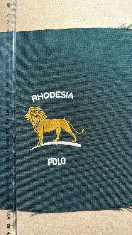 RHODESIA COLOURS - POLO VARIANTS