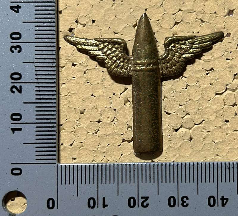 Rhodesian Air Force - RRAF AIR GUNNER BRASS