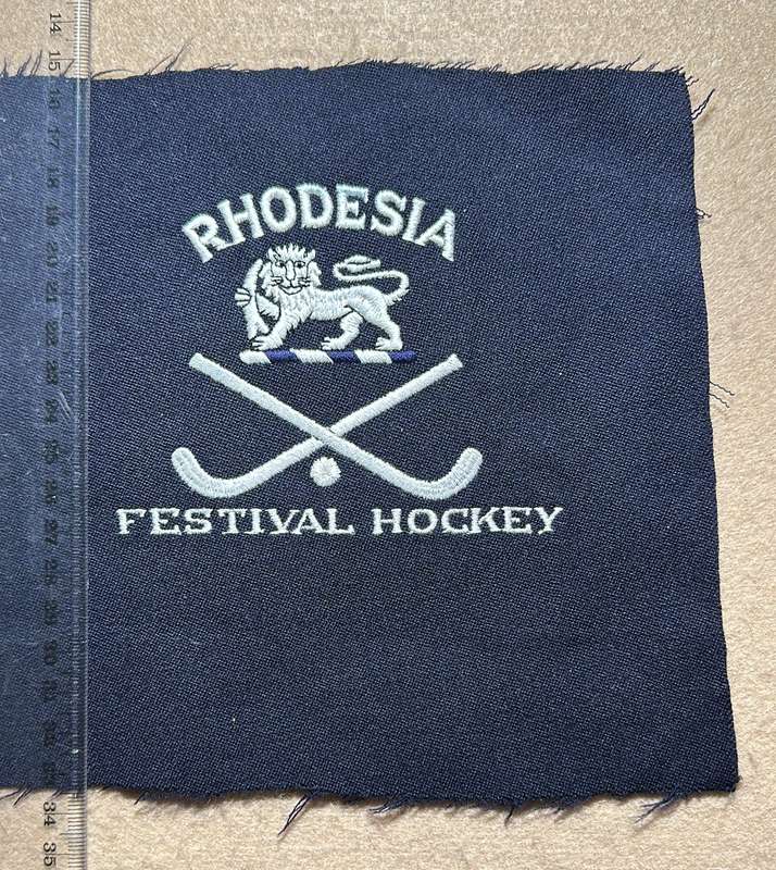 RHODESIA COLOURS - HOCKEY VARIANTS