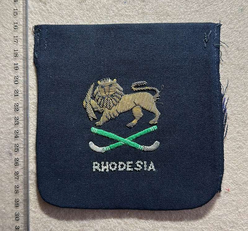 RHODESIA COLOURS - RHODESIA HOCKEY BULLION