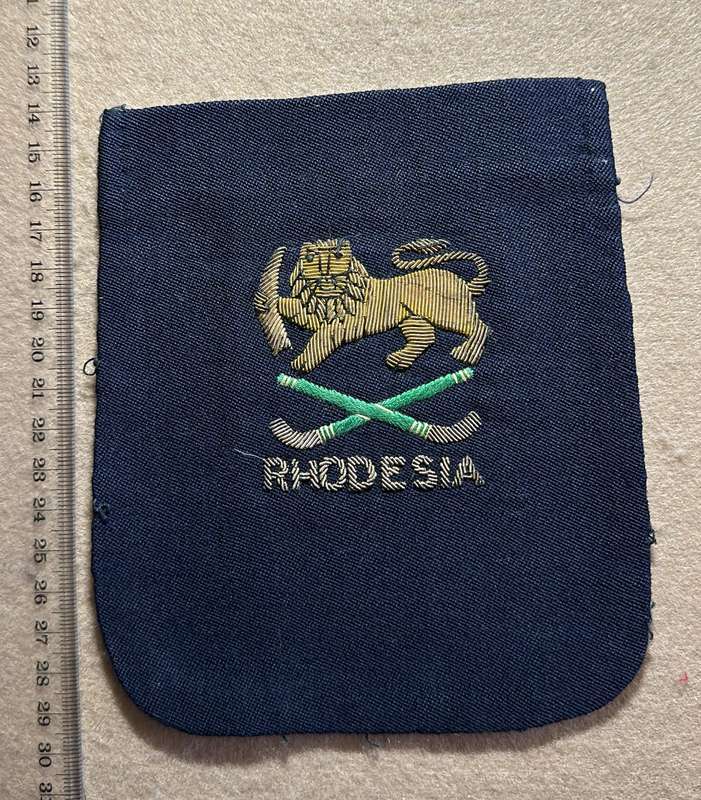RHODESIA COLOURS - RHODESIA HOCKEY BULLION