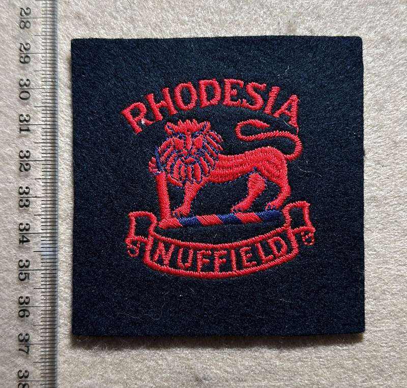 RHODESIA COLOURS - NUFFIELD WEEK