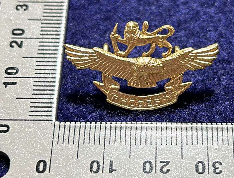 Rhodesian Air Force - RHAF LADIES CAP BADGE