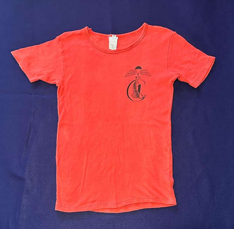 Rhodesian Light Infantry - 1 COMMANDO - SHIRT - THE BIG RED - Period Item