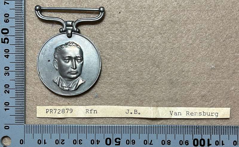 Rhodesian Air Force - GSM PR 72879 RFN J.B.VAN RENSBERG VOLUNTEER RESERVE and INDEPENDENCE MEDAL No