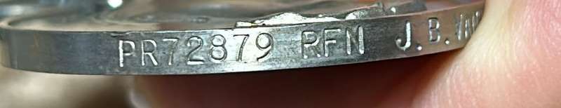 Rhodesian Air Force - GSM PR 72879 RFN J.B.VAN RENSBERG VOLUNTEER RESERVE and INDEPENDENCE MEDAL No