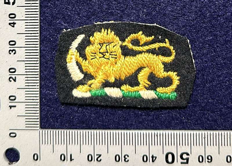 RHODESIA COLOURS - MINIATURE BADGES COTTON