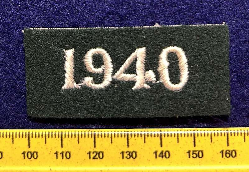 RHODESIA COLOURS - BADGES COTTON - 1940